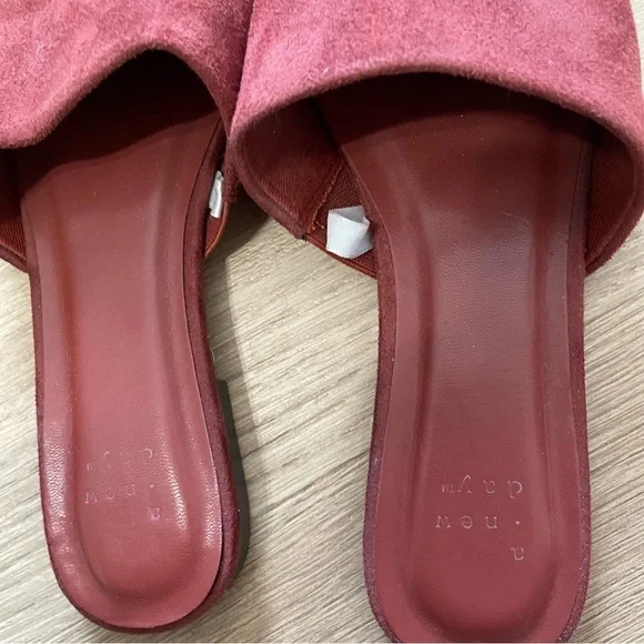 A New Day elegant Women's Mules size 7 1/2 slip on Fall staple modern chic - Picture 5 of 8